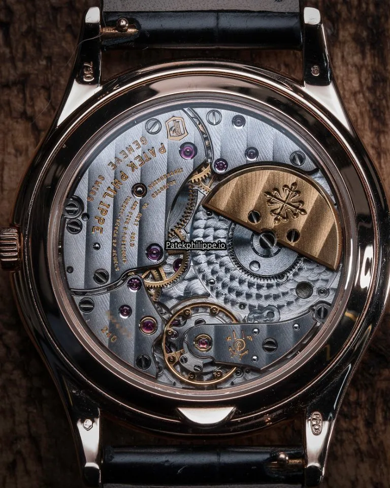 Alternative view of Patek Philippe Perpetual Calendar 5140r-001 37MM Rose Gold Case Automatic
