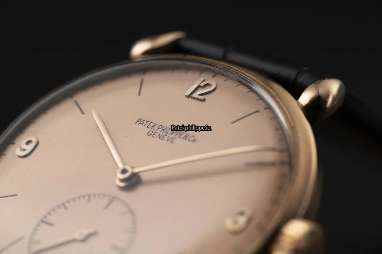 Alternative view of Patek Philippe Calatrava 1509r 35MM Rose Gold Case Manual Winding