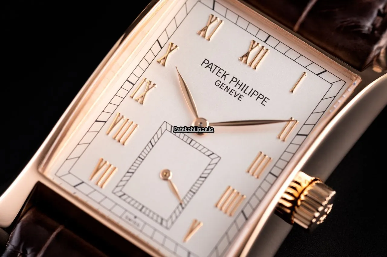 Alternative view of Patek Philippe Pagoda 5500r Rose Gold Case Manual Winding