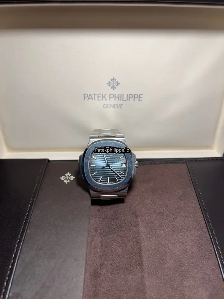Alternative view of Patek Philippe Nautilus 5711/1a-010 40x38MM Steel Case Automatic
