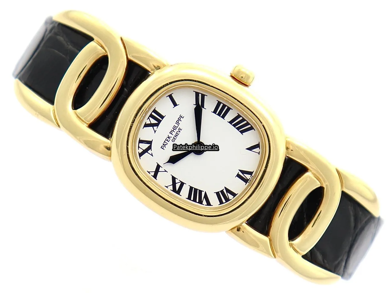 Patek Philippe Golden Ellipse 4830j 23x28MM Yellow Gold Case Quartz