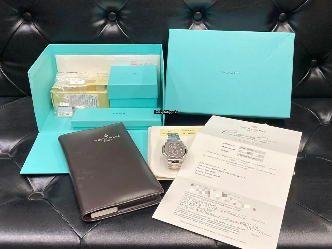Patek Philippe Nautilus 5726/1a-001 40x38MM Steel Case Automatic