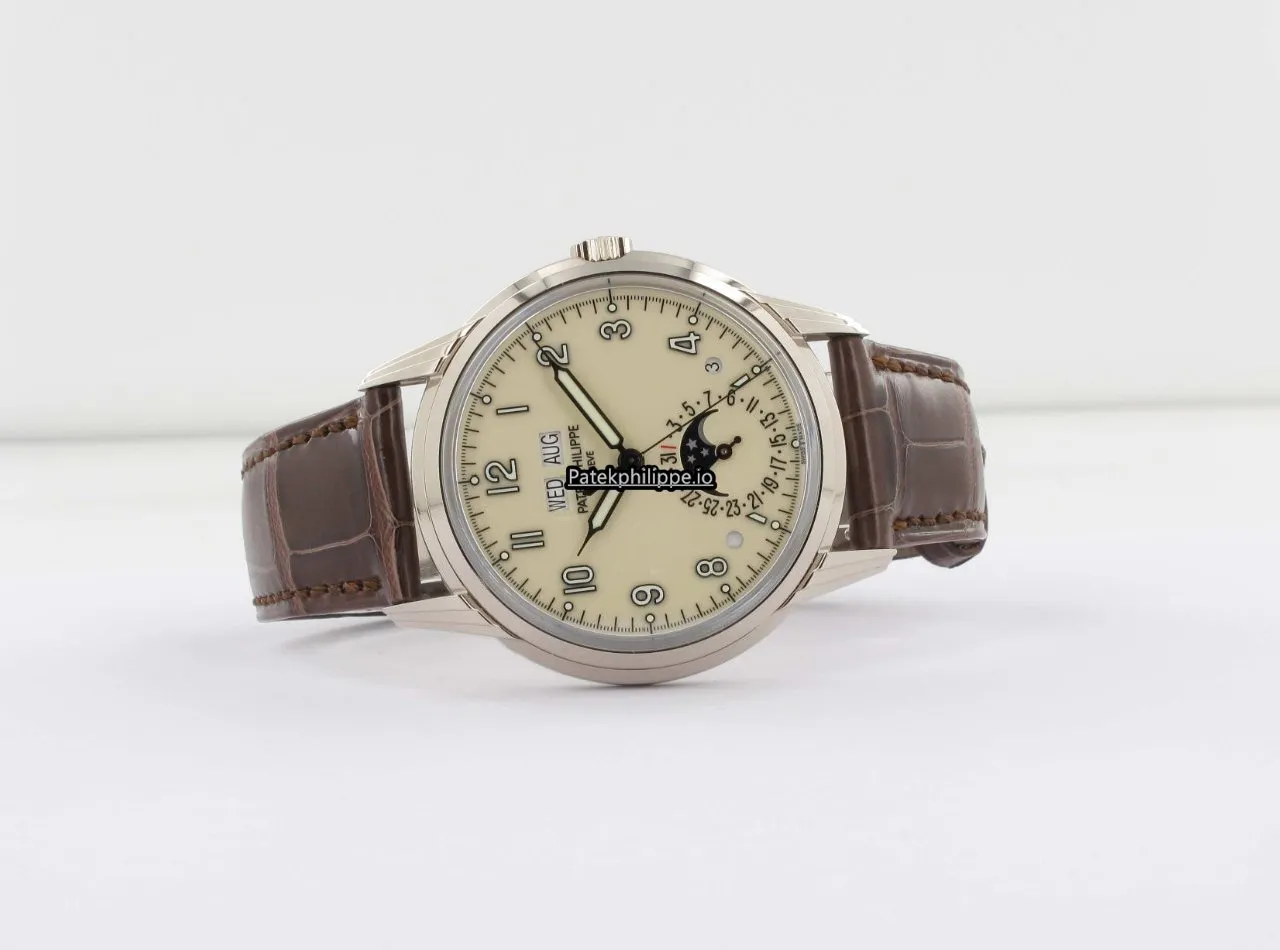 Alternative view of Patek Philippe Perpetual Calendar 5320g-001 40MM White Gold Case Automatic