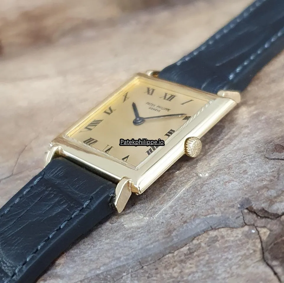 Alternative view of Patek Philippe Gondolo 3522 26MM Yellow Gold Case Manual Winding