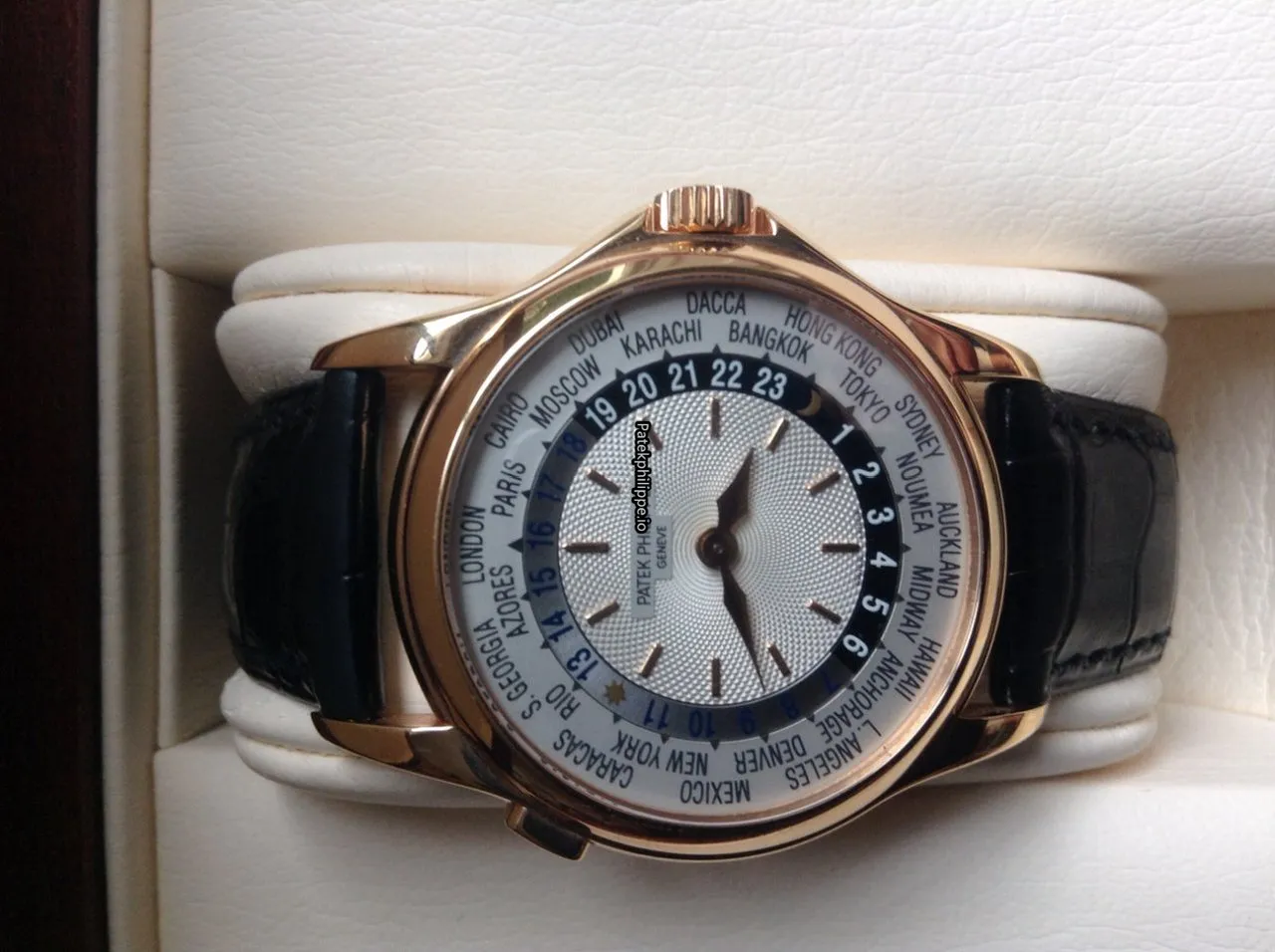 Patek Philippe Complications 5110r-001 Rose Gold Case Automatic