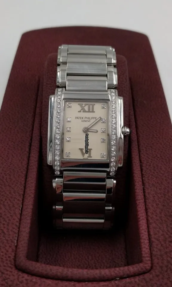Patek Philippe Twenty-4 4910/10a-011 25x30MM Steel Case Quartz