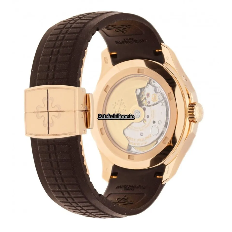 Alternative view of Patek Philippe Aquanaut 5164r-001 40MM Rose Gold Case Automatic