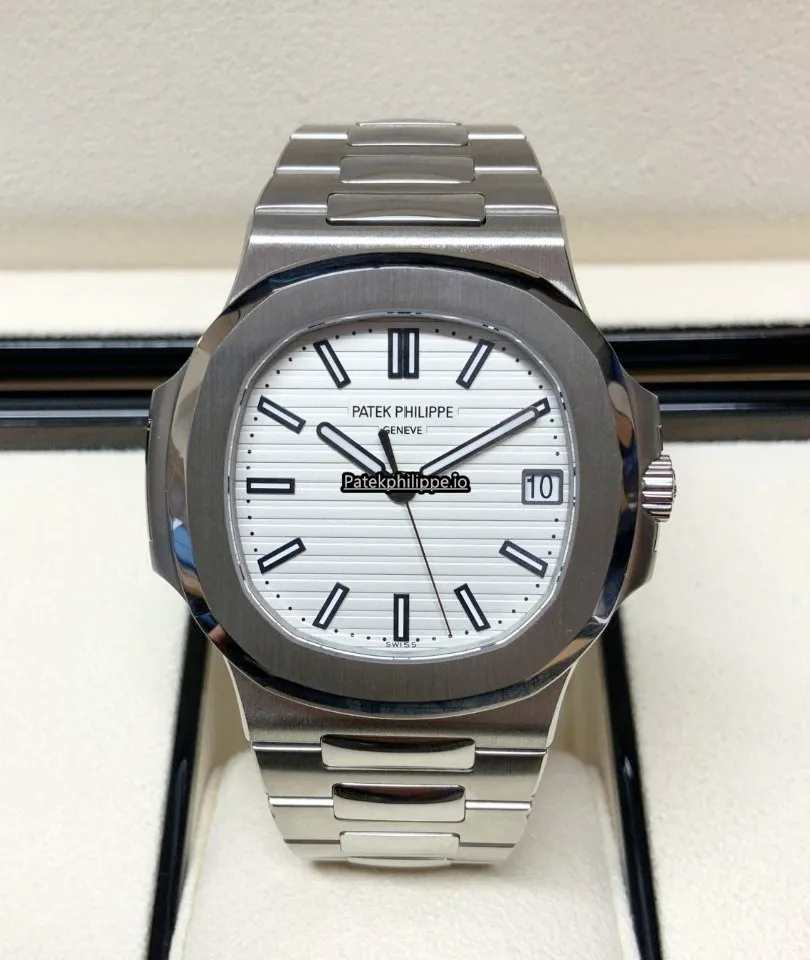 Alternative view of Patek Philippe Nautilus 5711/1a-011 40x38MM Steel Case Automatic