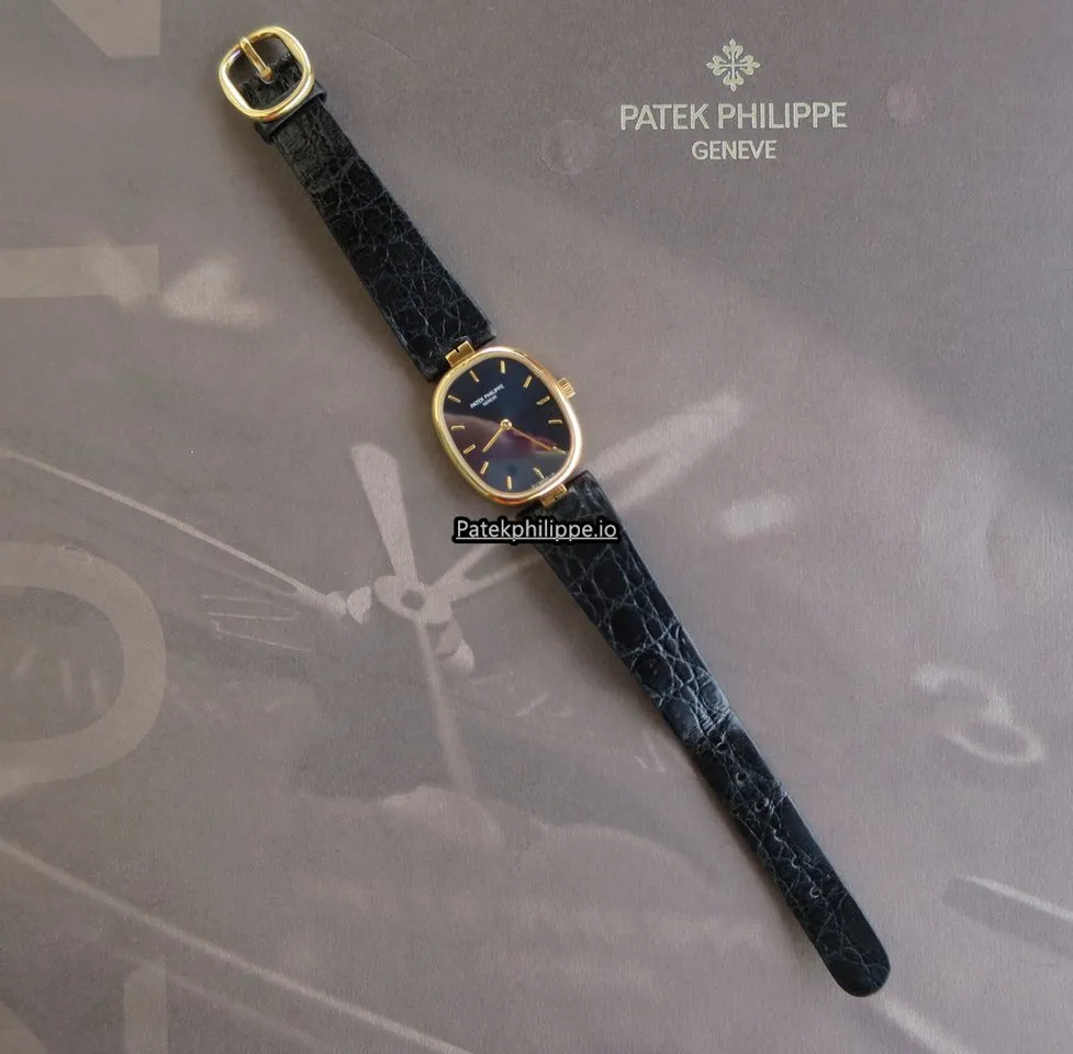 Patek Philippe Golden Ellipse 3848 27x32MM Yellow Gold Case Manual Winding