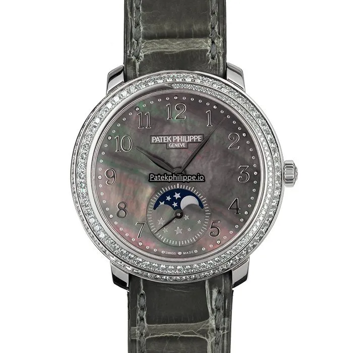 Patek Philippe Complications 4968g-001 33.3MM White Gold Case Manual Winding