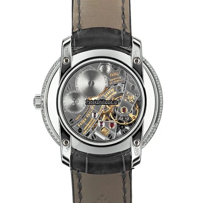 Alternative view of Patek Philippe Complications 4968g-001 33.3MM White Gold Case Manual Winding