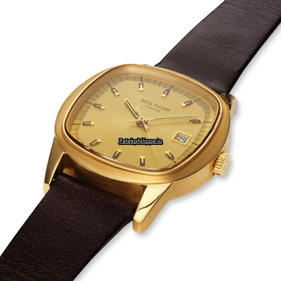 Patek Philippe 3587j 43MM Yellow Gold Case Quartz