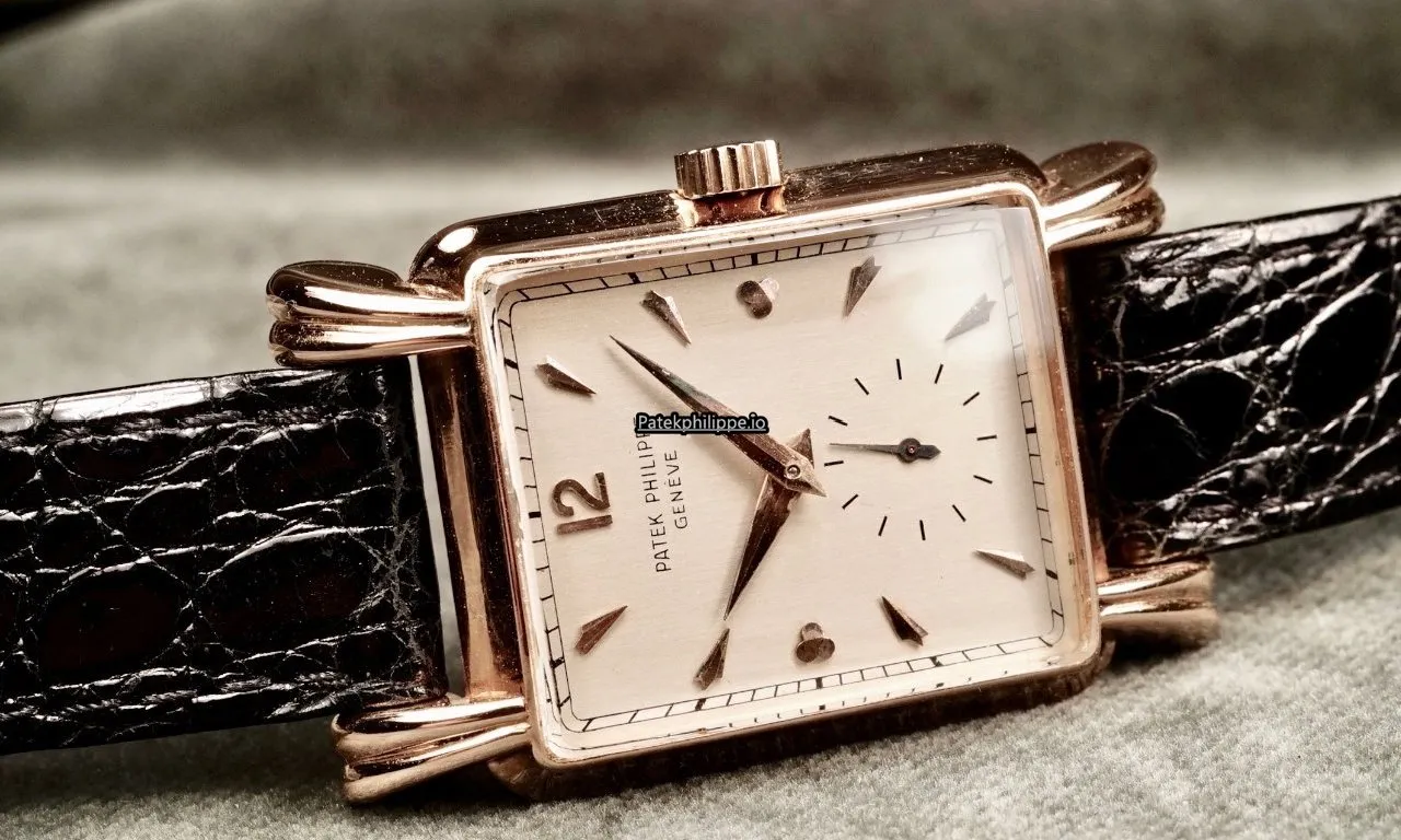Patek Philippe 2440 28x44,8MM Rose Gold Case Manual Winding