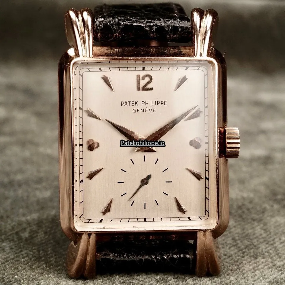 Alternative view of Patek Philippe 2440 28x44,8MM Rose Gold Case Manual Winding