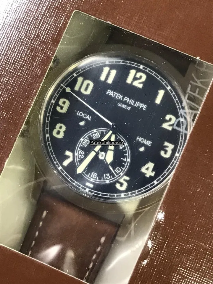 Alternative view of Patek Philippe Travel Time 5524g-001 42MM White Gold Case Automatic