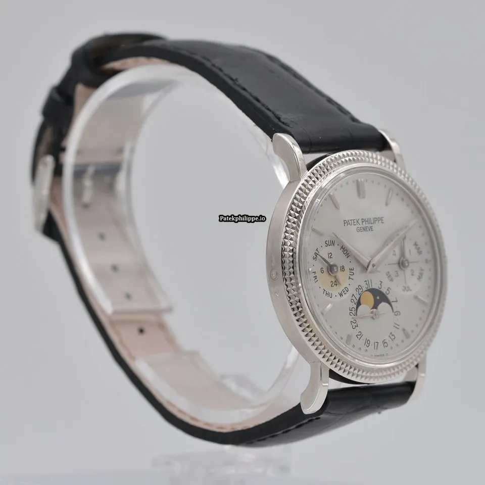 Alternative view of Patek Philippe Perpetual Calendar 5039g 36MM White Gold Case