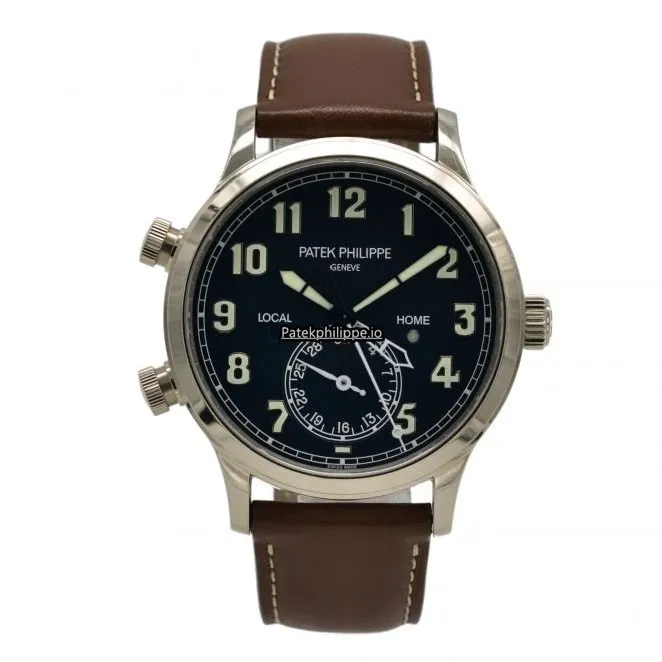 Patek Philippe Travel Time 5524g-001 42MM White Gold Case Automatic
