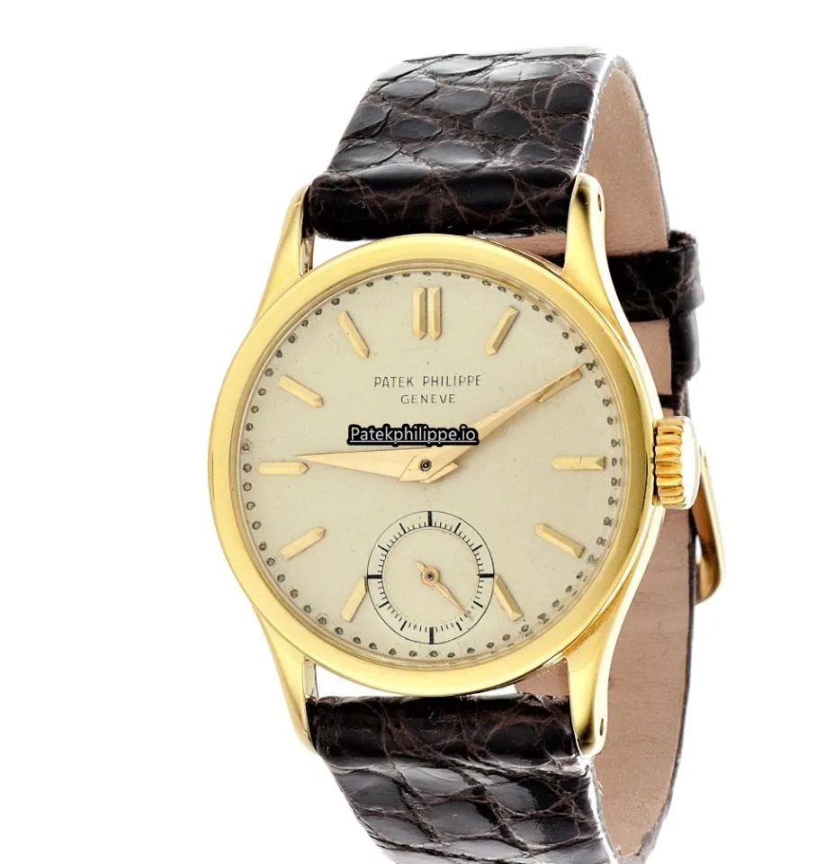 Patek Philippe Calatrava 96j 30.5MM Yellow Gold Case Manual Winding