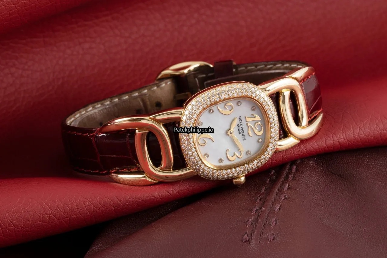 Alternative view of Patek Philippe Golden Ellipse 4831 25x23MM Yellow Gold Case Quartz
