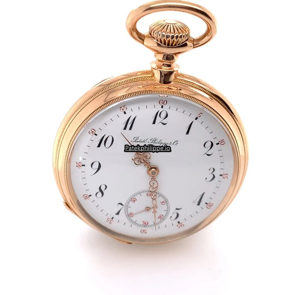 Patek Philippe 49MM Rose Gold Case Manual Winding