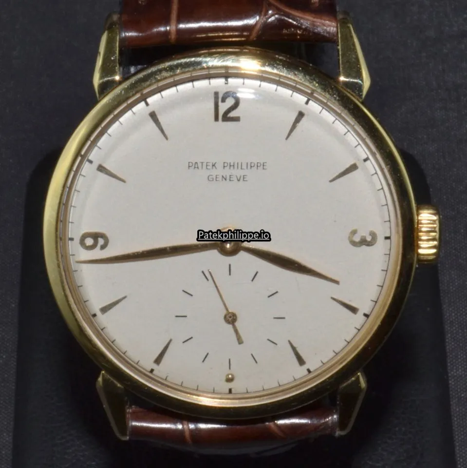 Patek Philippe Calatrava 1578 35MM Yellow Gold Case Manual Winding