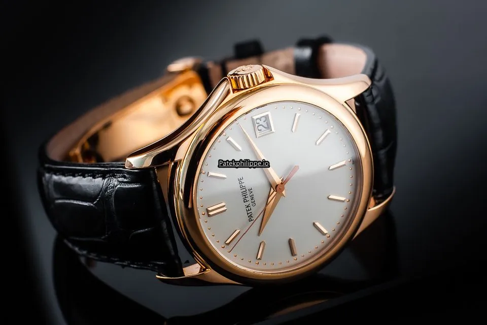 Alternative view of Patek Philippe Calatrava 5127r-001 37x49MM Rose Gold Case Automatic