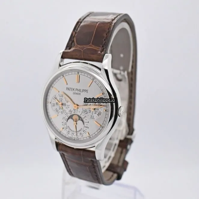 Alternative view of Patek Philippe Perpetual Calendar 5550p-001 37MM Platinum Case Automatic
