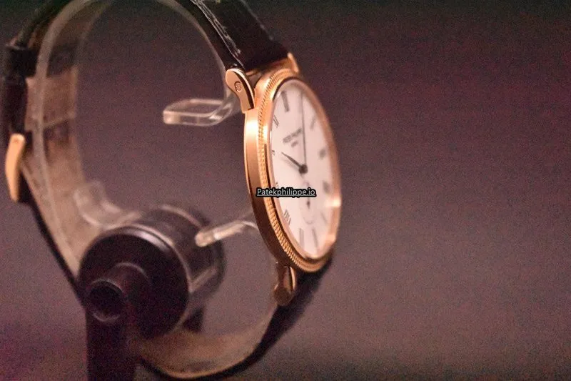 Alternative view of Patek Philippe Calatrava 5119r-001 36MM Rose Gold Case Manual Winding