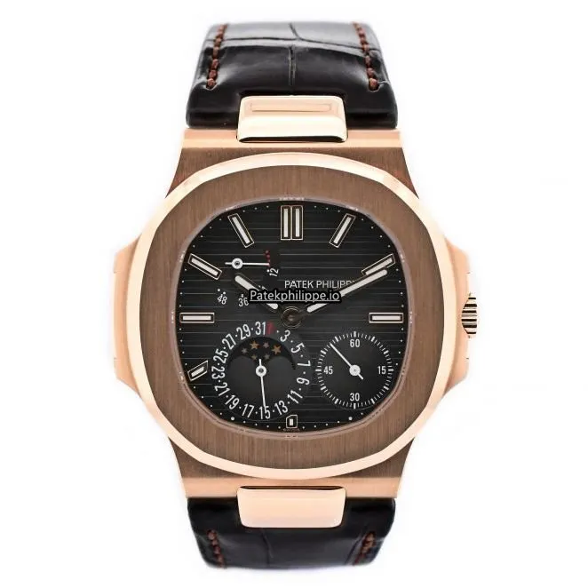 Patek Philippe Nautilus 5712r-001 40MM Rose Gold Case Automatic