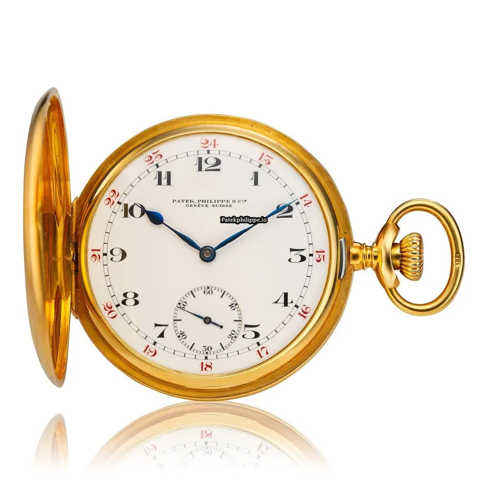 Patek Philippe 50MM Yellow Gold Case Manual Winding