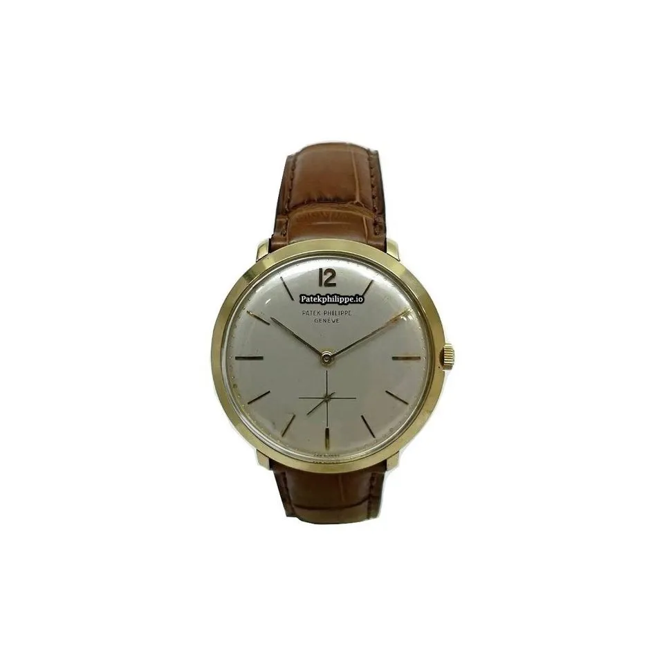 Alternative view of Patek Philippe Calatrava Patek 2572 36MM Yellow Gold Case Manual Winding