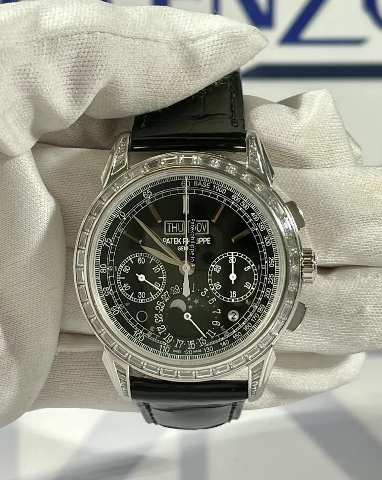 Alternative view of Patek Philippe 5271p-001 41MM Platinum Case Manual Winding