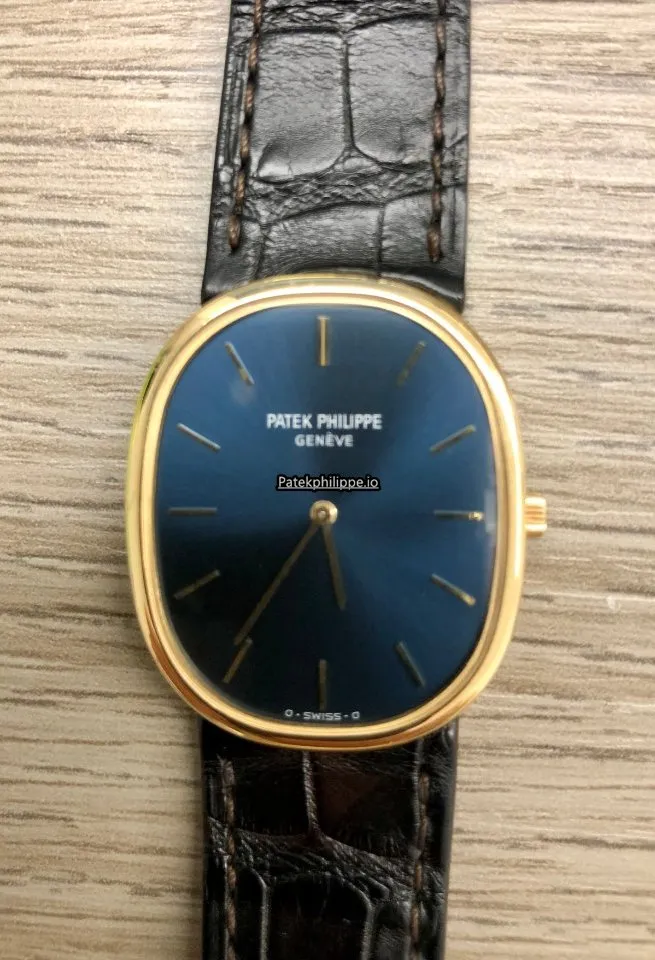 Alternative view of Patek Philippe Golden Ellipse 3848 27x32MM Yellow Gold Case Manual Winding