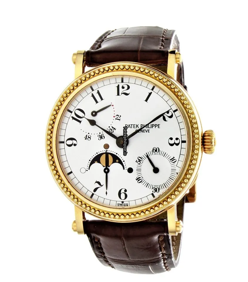 Patek Philippe 5015j-001 35MM Yellow Gold Case Automatic