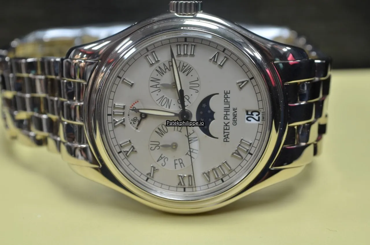 Patek Philippe Annual Calendar 5036/1g-017 37MM White Gold Case Automatic