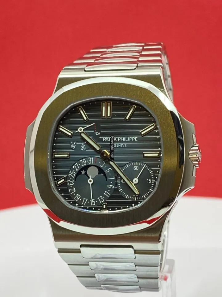 Alternative view of Patek Philippe Nautilus 5712/1a-001 40x38MM Steel Case Automatic