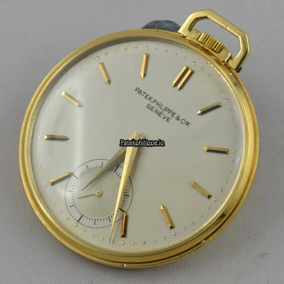 Alternative view of Patek Philippe 600/1 44,5MM Yellow Gold Case Manual Winding