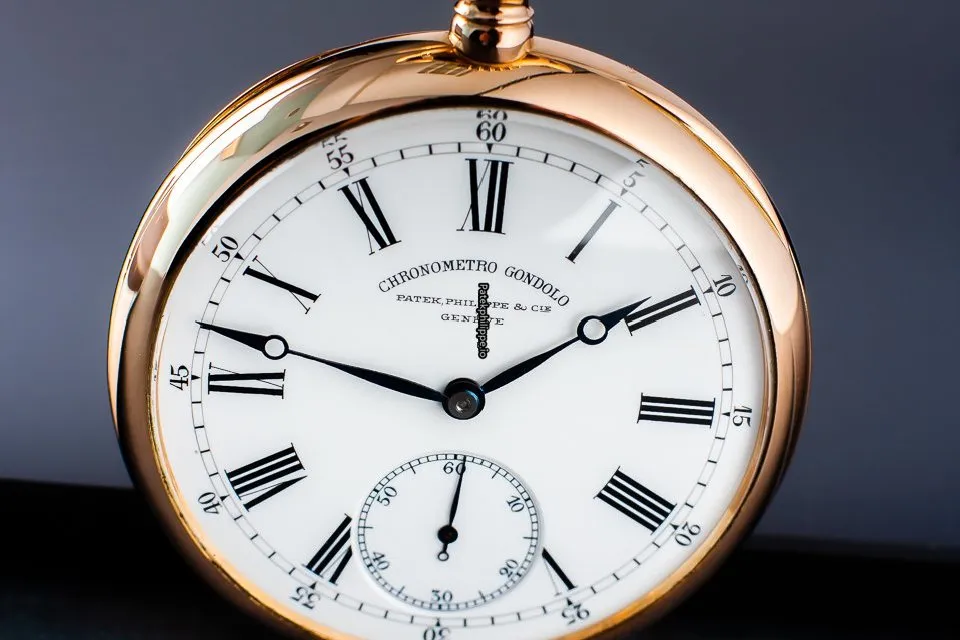 Alternative view of Patek Philippe Gondolo 51x64MM Rose Gold Case Manual Winding