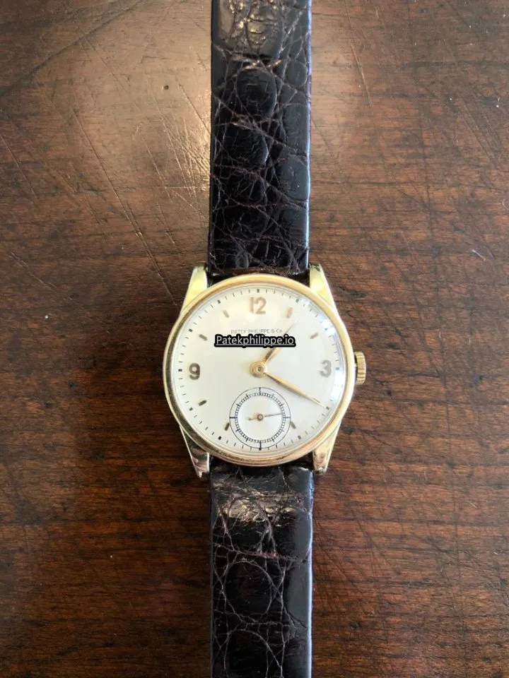 Patek Philippe Calatrava 96 Yellow Gold Case Manual Winding