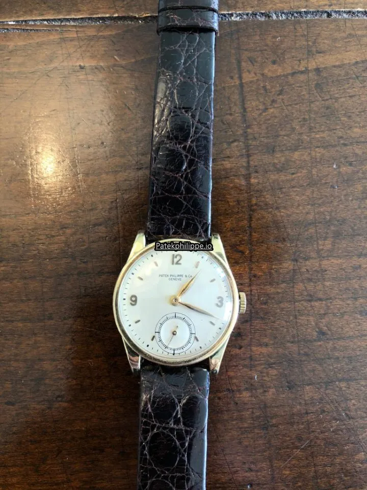 Alternative view of Patek Philippe Calatrava 96 Yellow Gold Case Manual Winding
