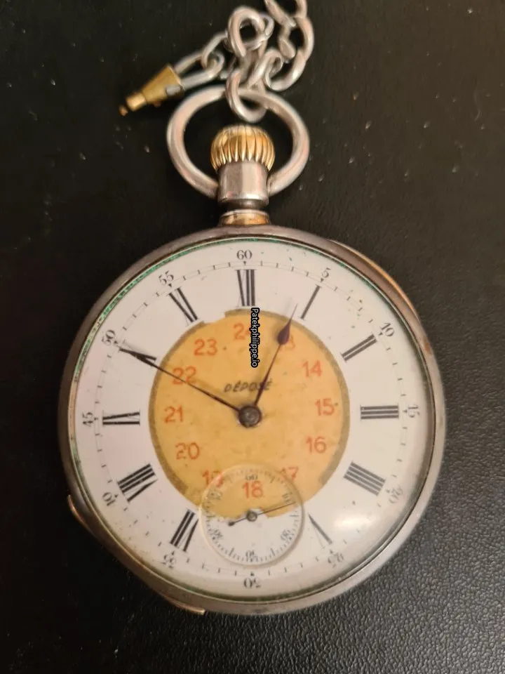 Alternative view of Patek Philippe Gondolo 49720 Silver Case Manual Winding
