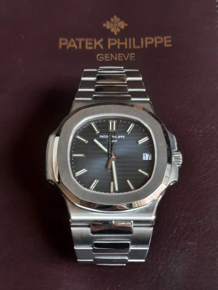 Alternative view of Patek Philippe Nautilus 5711 1a-001 40x38MM Steel Case Automatic