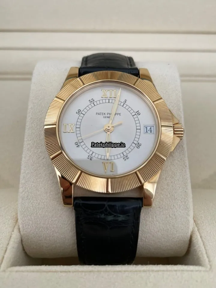 Alternative view of Patek Philippe Neptune 5081 36MM Yellow Gold Case Automatic