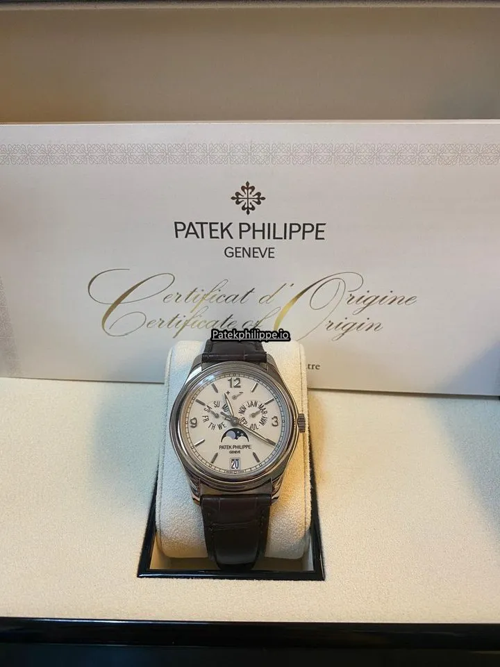 Patek Philippe Annual Calendar 5146g-001 39MM White Gold Case Automatic