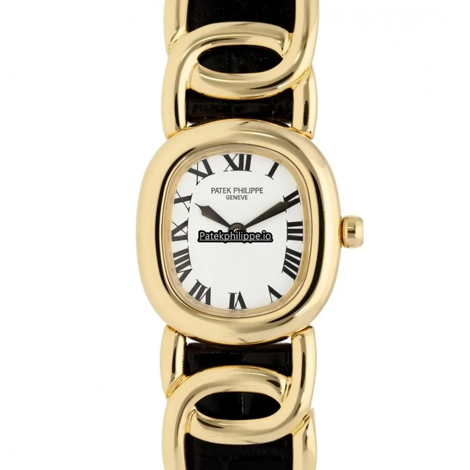 Patek Philippe Golden Ellipse 4830j 23MM Yellow Gold Case Quartz