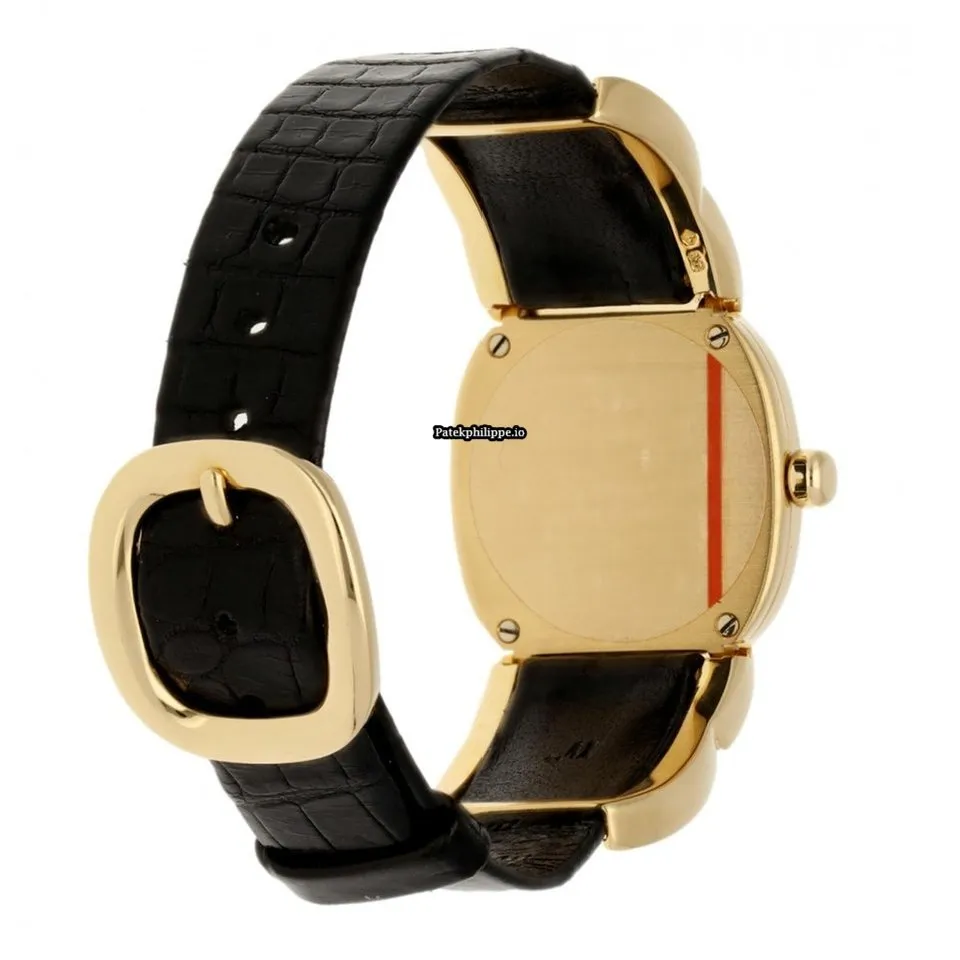 Alternative view of Patek Philippe Golden Ellipse 4830j 23MM Yellow Gold Case Quartz