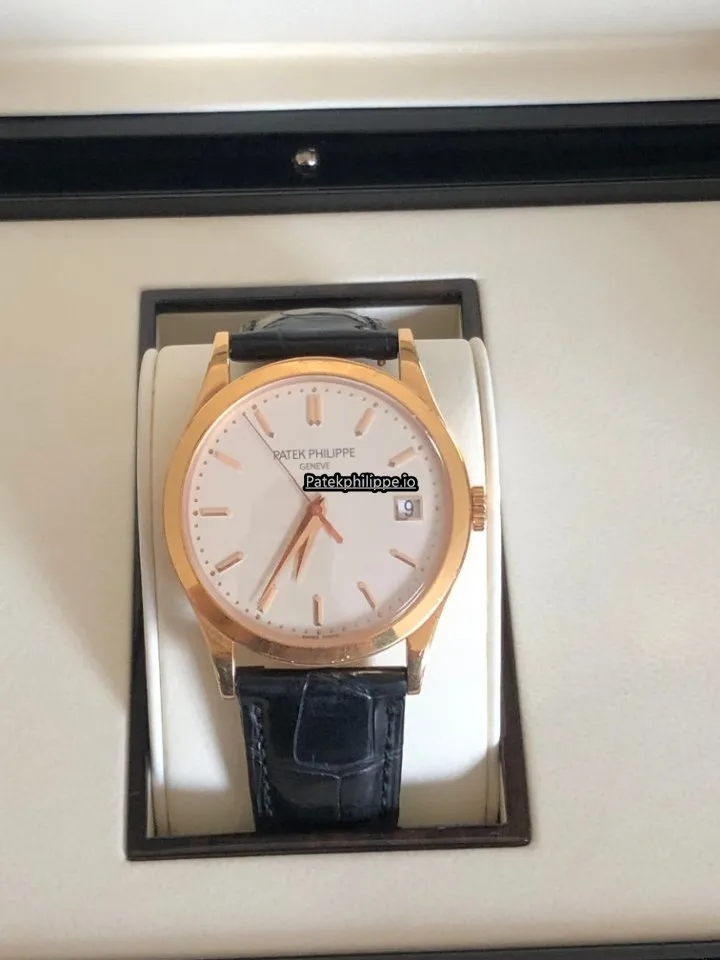 Patek Philippe Calatrava 5296r-010 38MM Rose Gold Case Automatic
