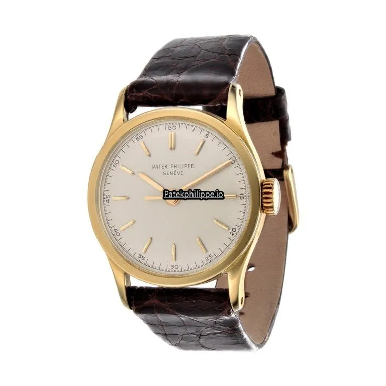 Patek Philippe Calatrava 2457j 31MM Yellow Gold Case Manual Winding