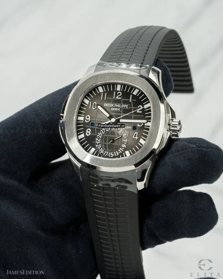 Alternative view of Patek Philippe Aquanaut 5164a-001 40.8MM Steel Case Automatic