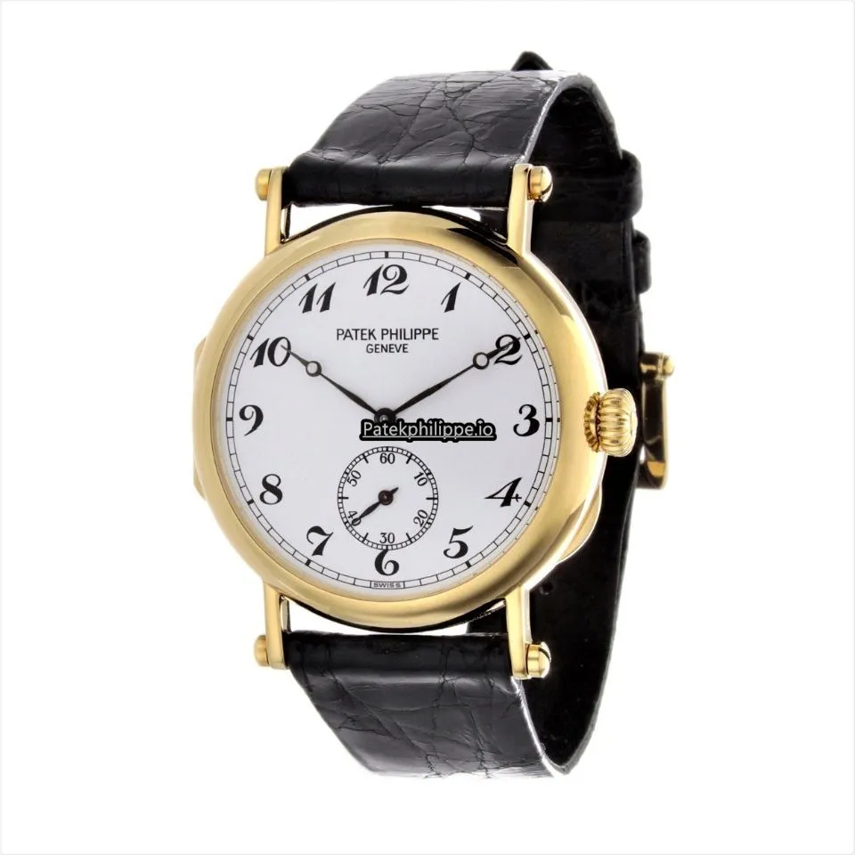 Patek Philippe Calatrava 33MM Yellow Gold Case Manual Winding